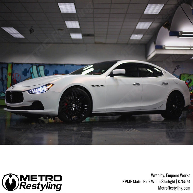 KPMF K75500 Matte Pink White Starlight Iridescent Vinyl Wrap | K75574 (Special Order)