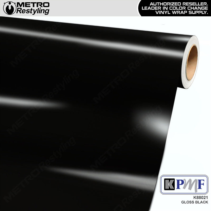 KPMF K88000 Gloss Black Vinyl Wrap