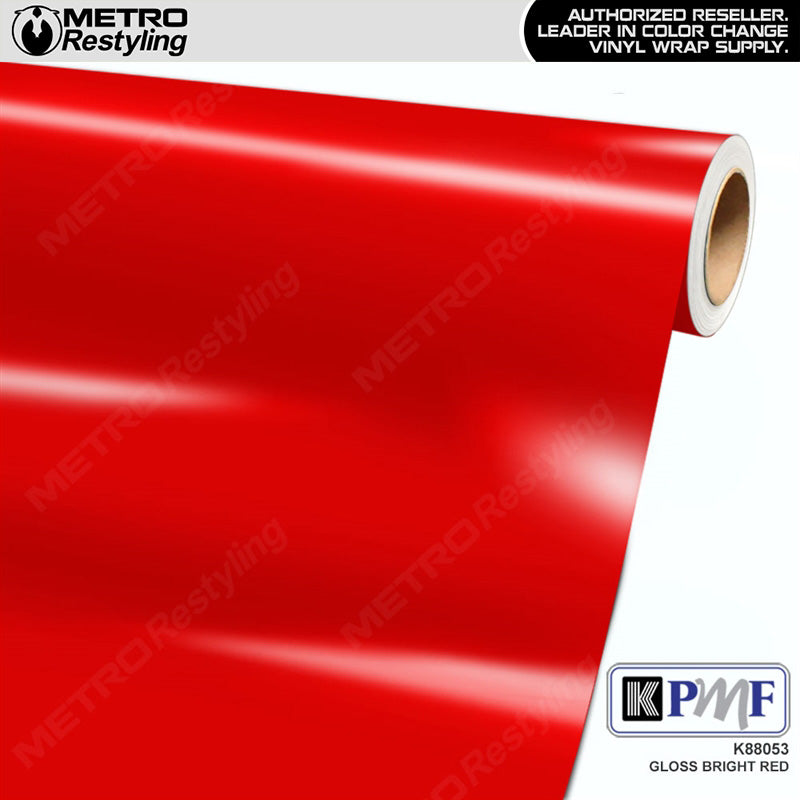 KPMF K88000 Gloss Bright Red Vinyl Wrap | K88053