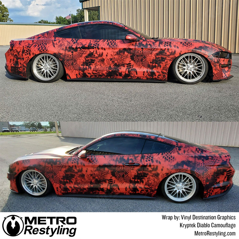 Kryptek Diablo Dodge Wrap