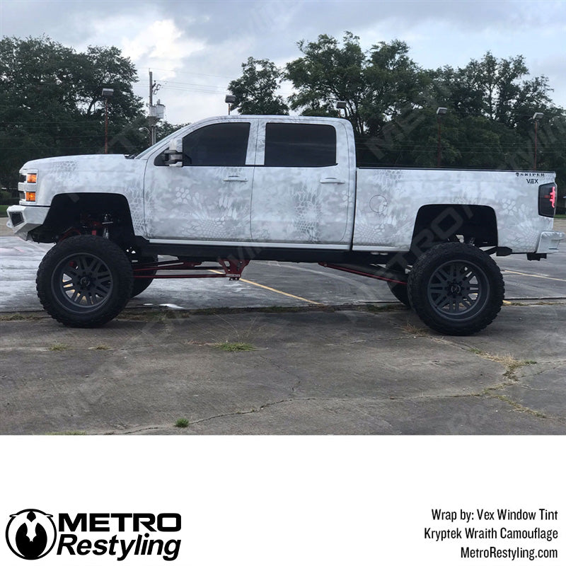 Kryptek White Camo Wrap