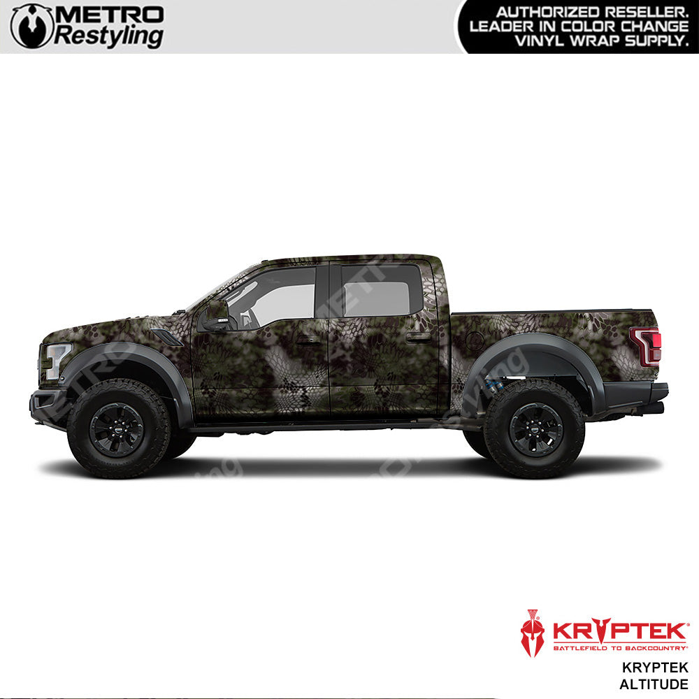 Kryptek Altitude Camouflage Vinyl Wrap Film