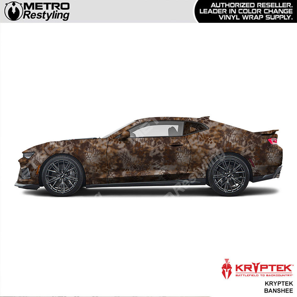 Kryptek Banshee Camouflage Vinyl Wrap Film