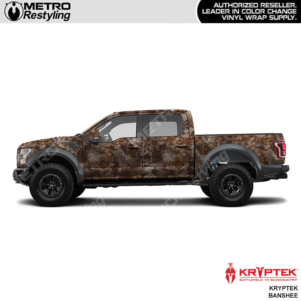 Kryptek Banshee Camouflage Vinyl Wrap Film