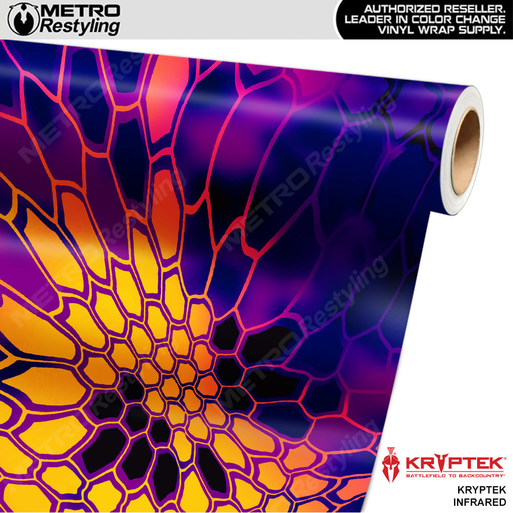 Kryptek Infrared Camouflage Vinyl Wrap Film