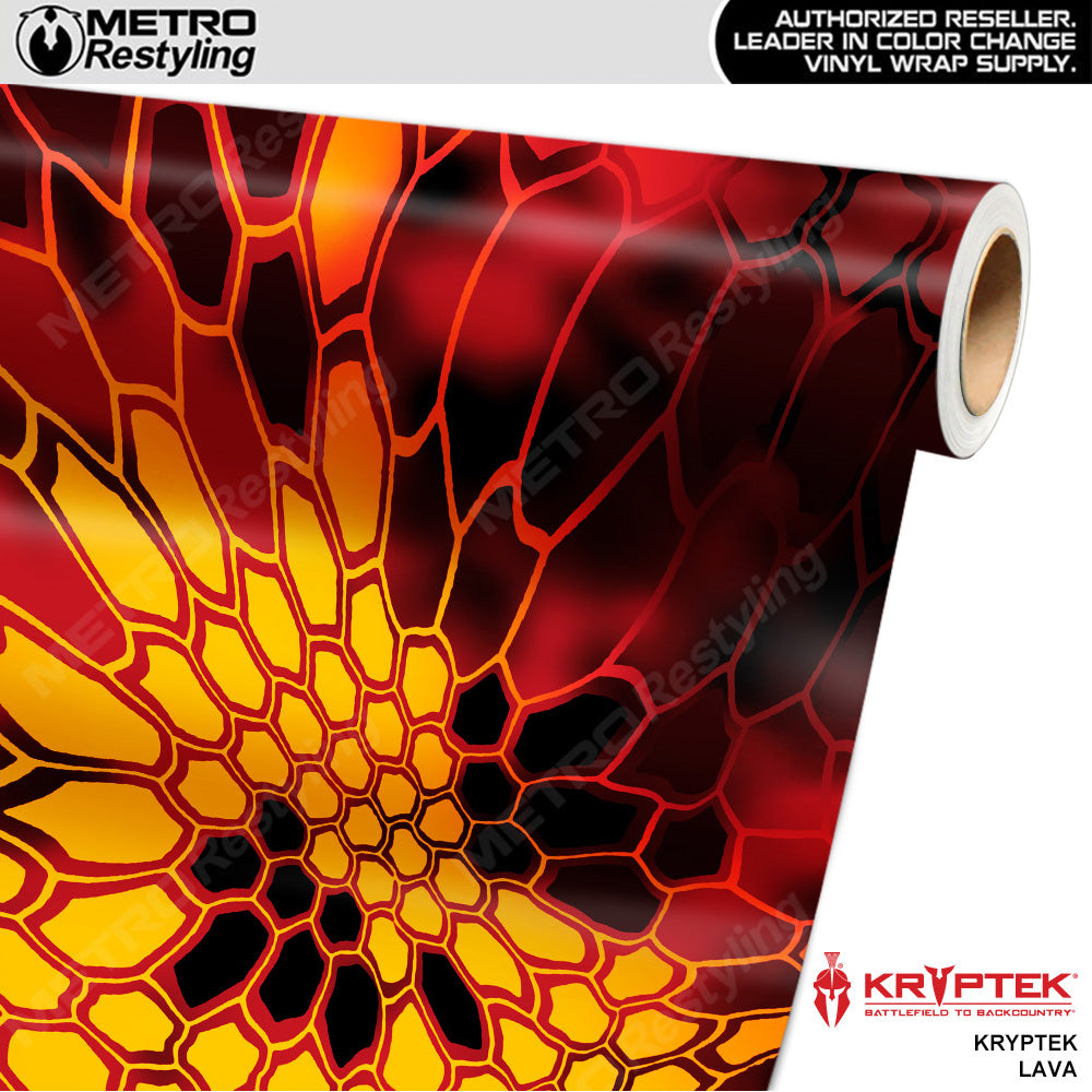 Kryptek Lava Camouflage Vinyl Wrap Film