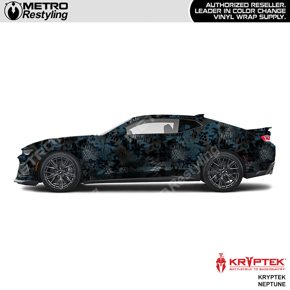 Kryptek Neptune Camouflage Vinyl Wrap Film