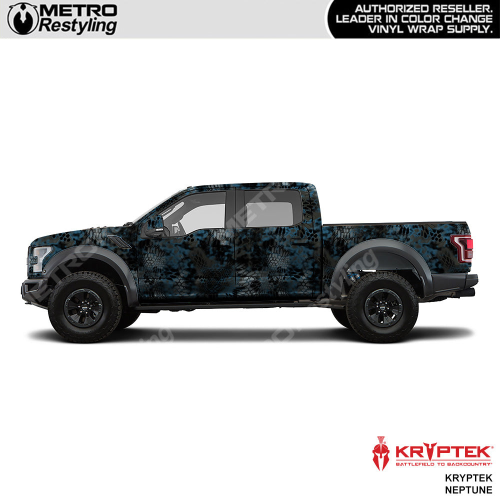 Kryptek Neptune Camouflage Vinyl Wrap Film