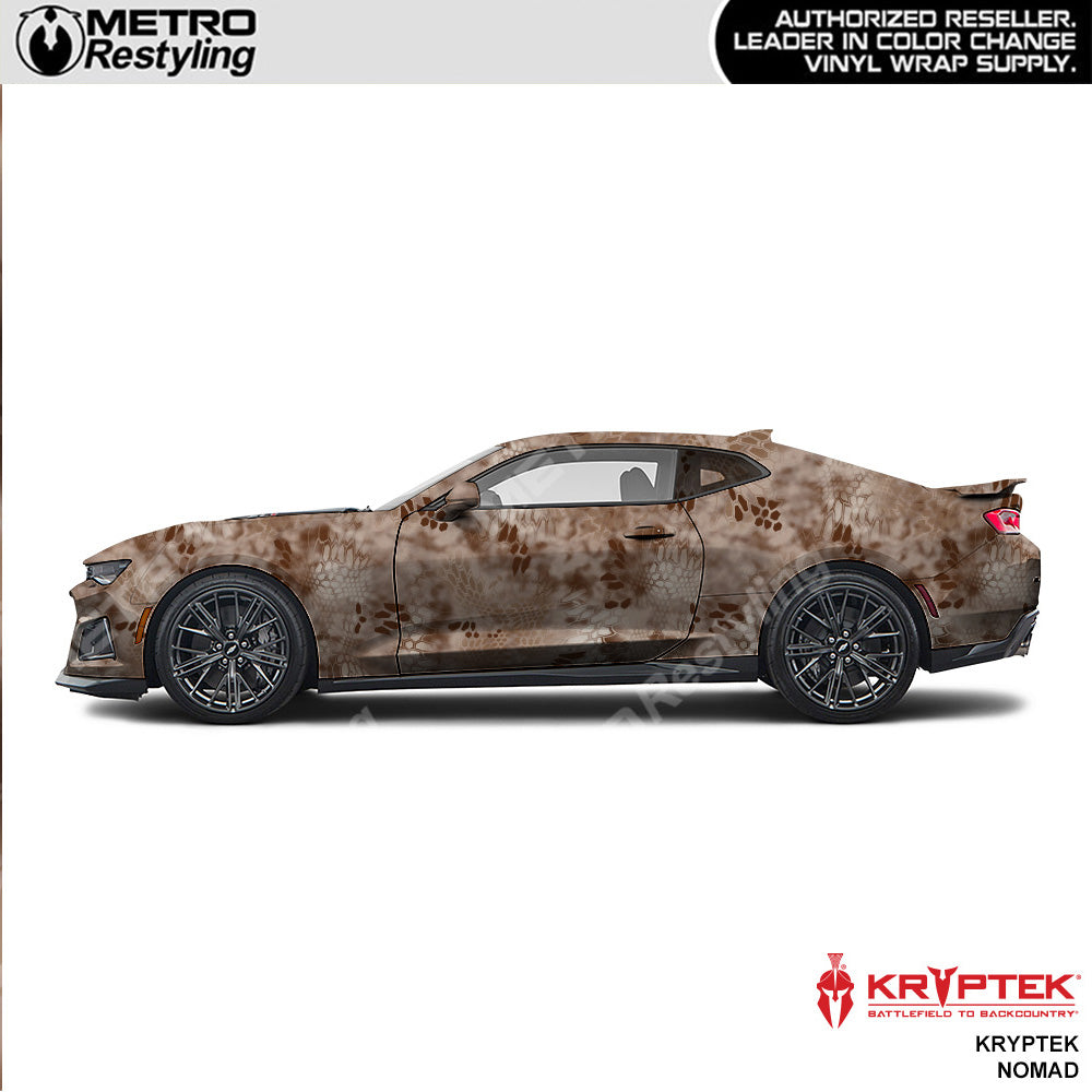 Kryptek Nomad Camouflage Vinyl Wrap Film