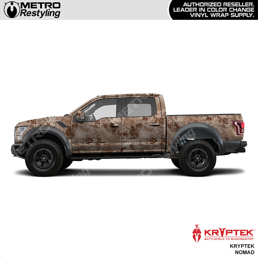 Kryptek Nomad Camouflage Vinyl Wrap Film