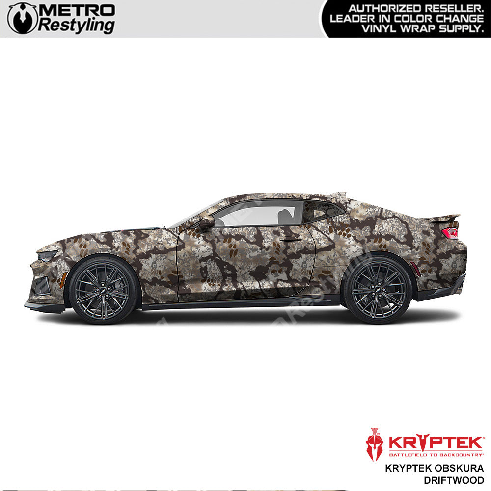 Kryptek Obskura Driftwood Camouflage Vinyl Wrap Film