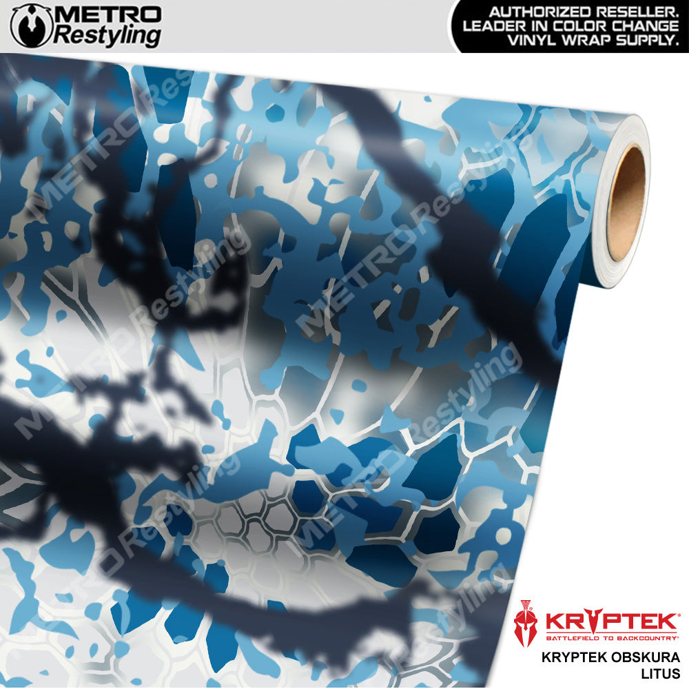 Kryptek Obskura Litus Camouflage Vinyl Wrap Film