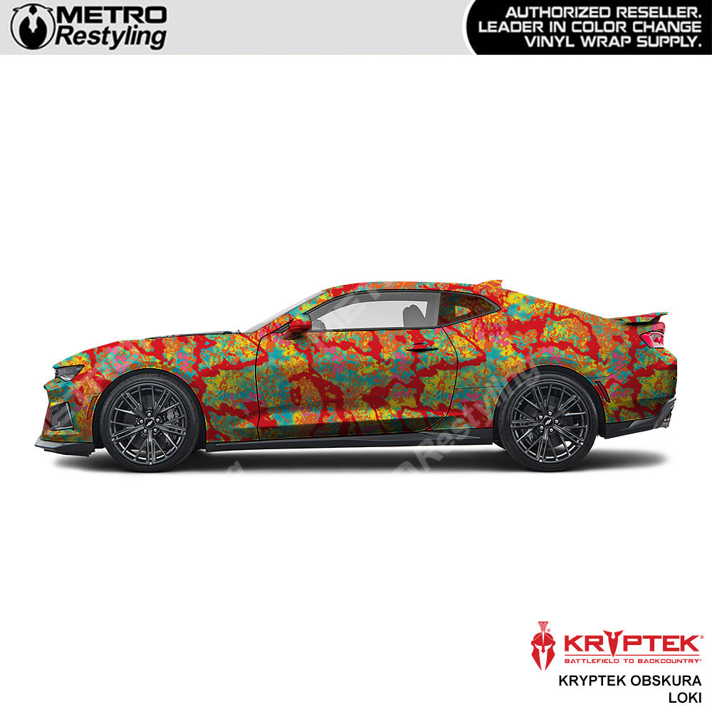 Kryptek Obskura Loki Camouflage Vinyl Wrap Film