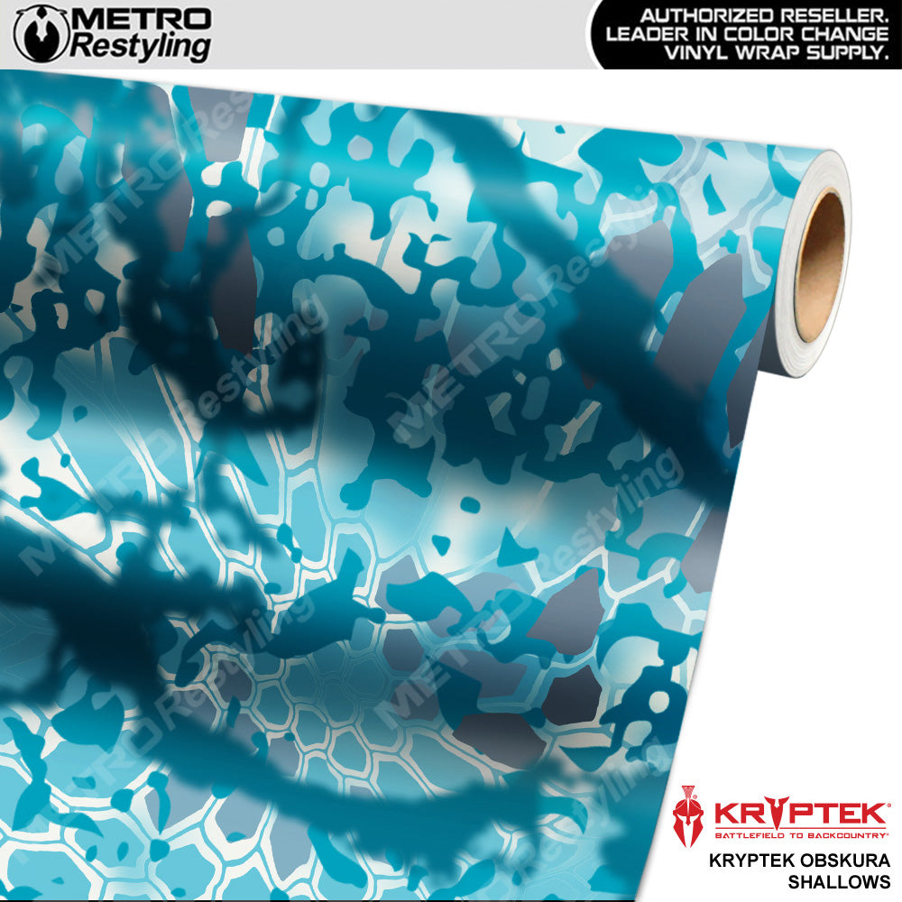 Kryptek Obskura Shallows Camouflage Vinyl Wrap Film