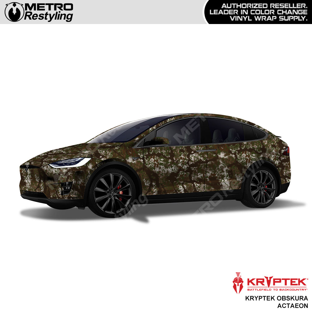 Kryptek Obskura Actaeon Camouflage Car Wrap
