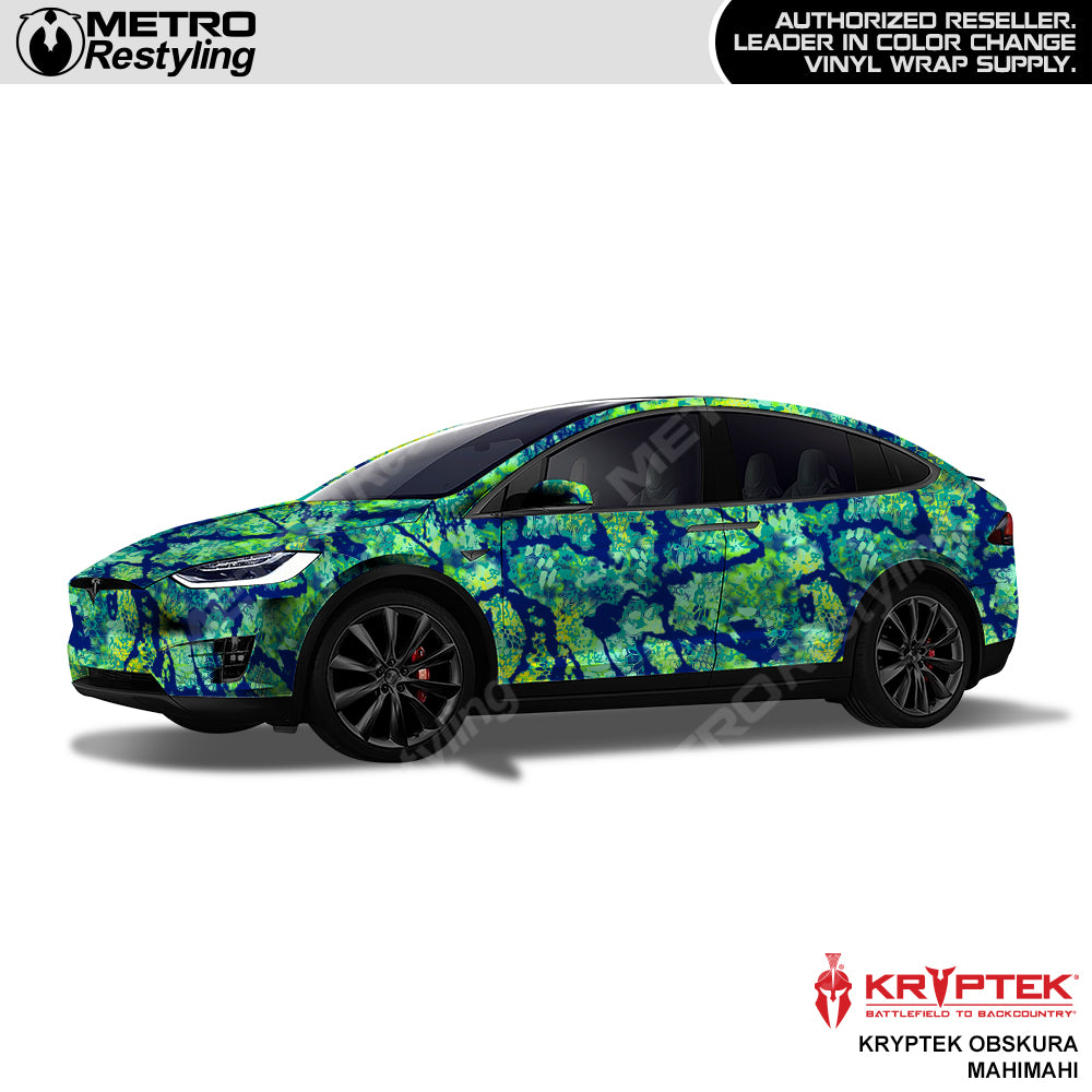 Kryptek Obskura MahiMahi Camo Car Wrap
