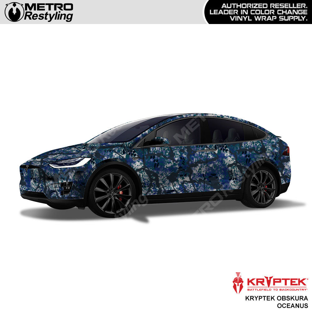 Kryptek Obskura Oceanus Camo Car Wrap