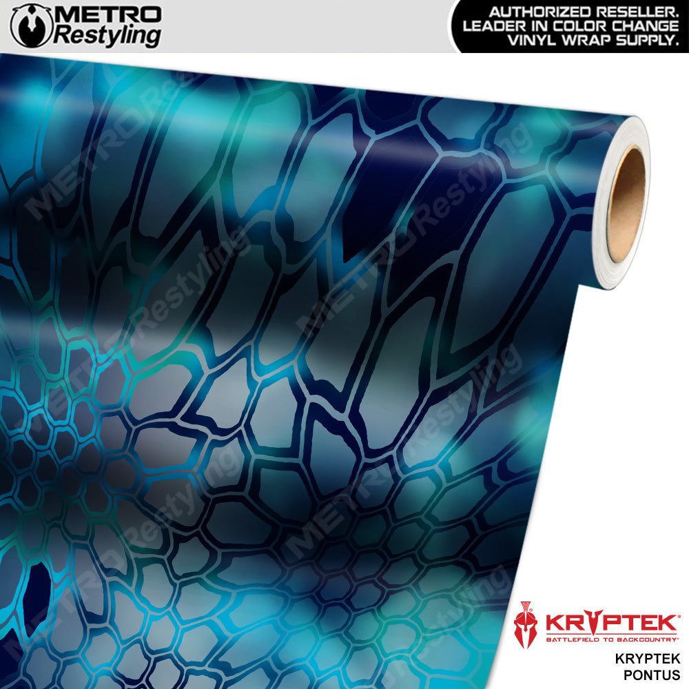 Kryptek Pontus Camouflage Vinyl Wrap Film