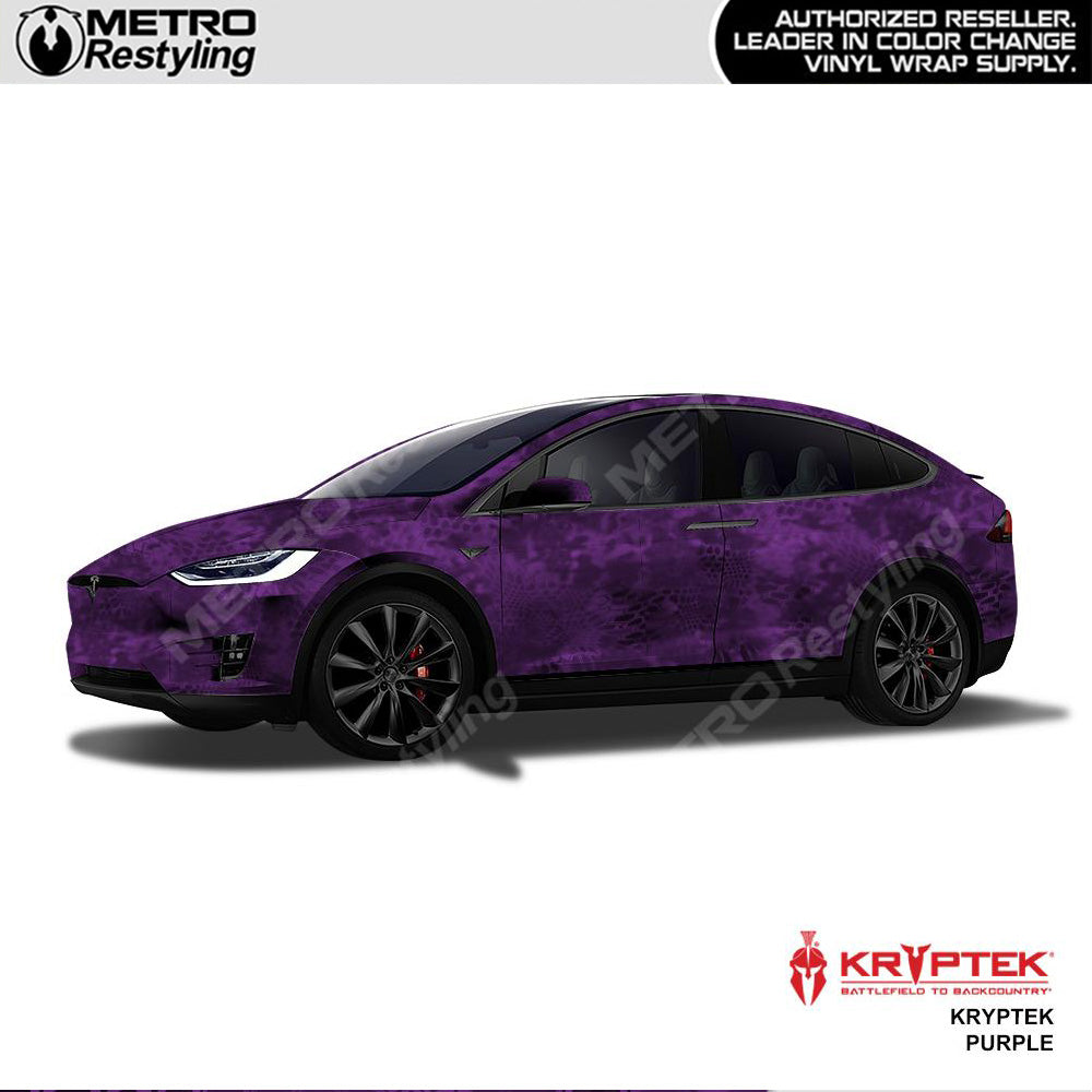 Kryptek Purple Camouflage Vinyl Wrap Film