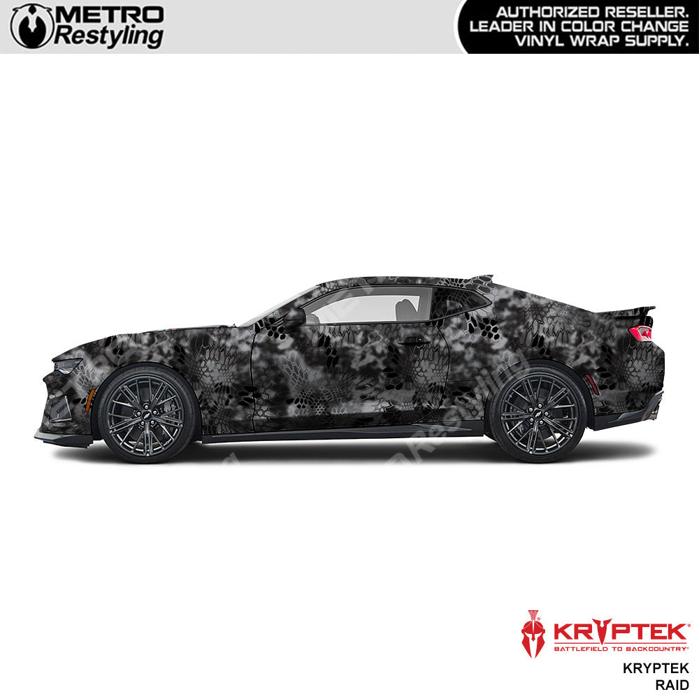 Kryptek Raid Camouflage Vinyl Wrap Film