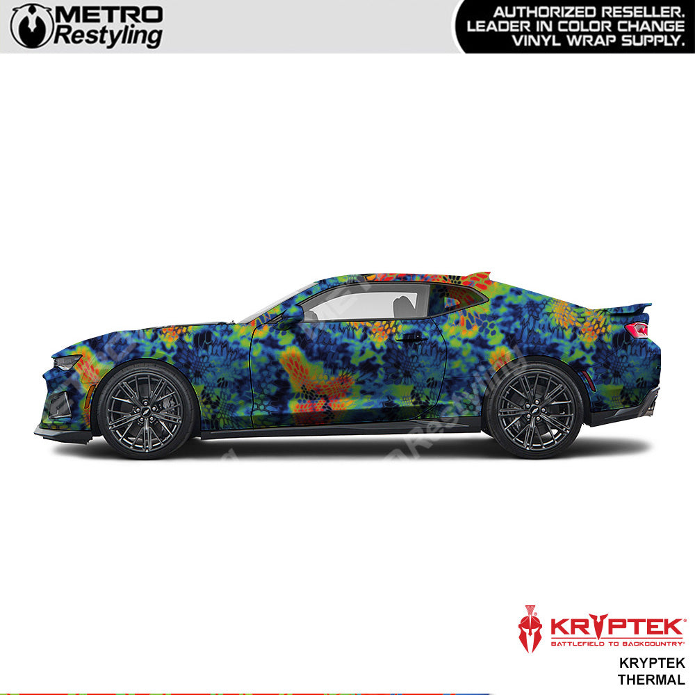 Kryptek Thermal Camouflage Vinyl Wrap Film