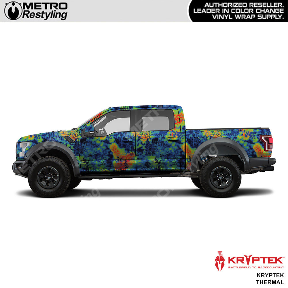 Kryptek Thermal Camouflage Vinyl Wrap Film