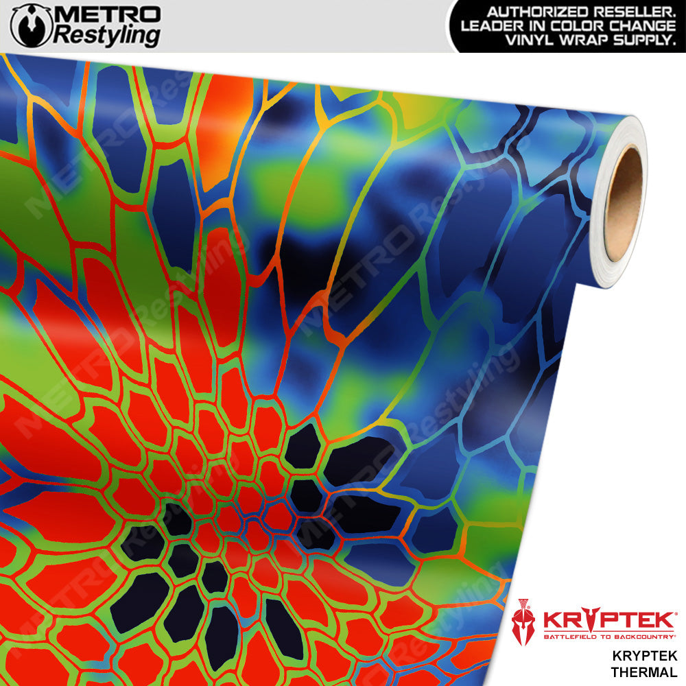 Kryptek Thermal Camouflage Vinyl Wrap Film