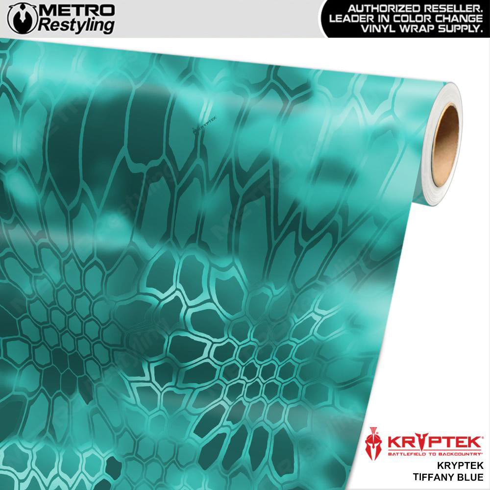 Kryptek Tiffany Blue Camouflage Vinyl Wrap Film