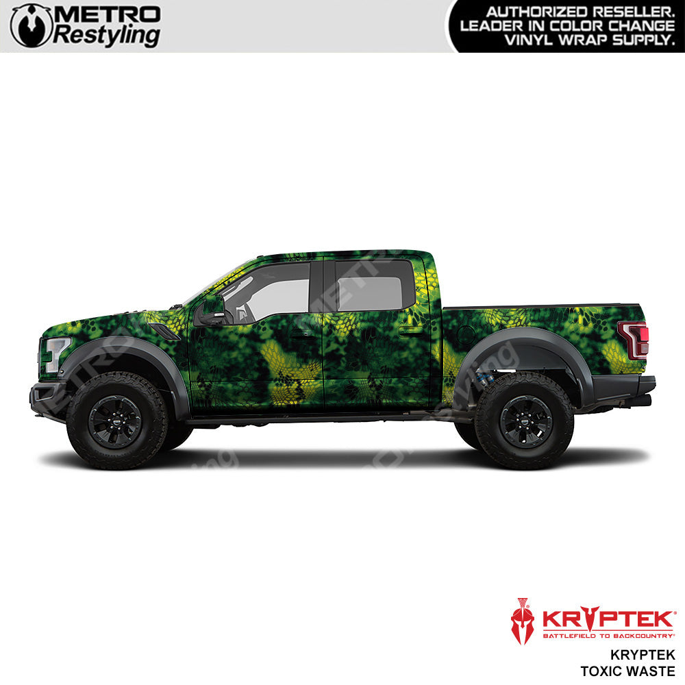 Kryptek Toxic Waste Camouflage Vinyl Wrap Film