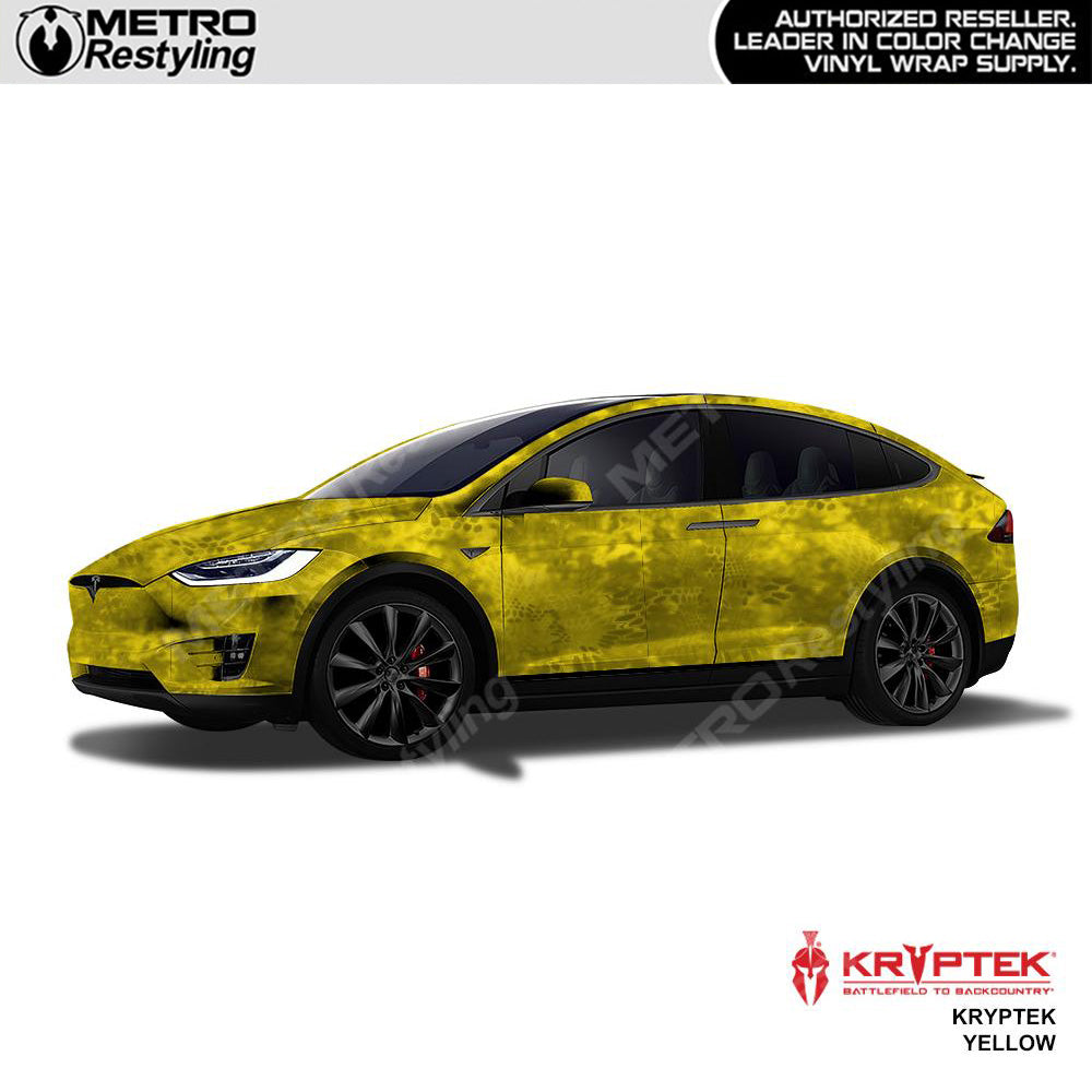 Kryptek Yellow Camouflage Vinyl Wrap Film