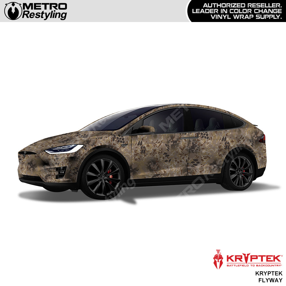 Kryptek Flyway Tesla Wrap