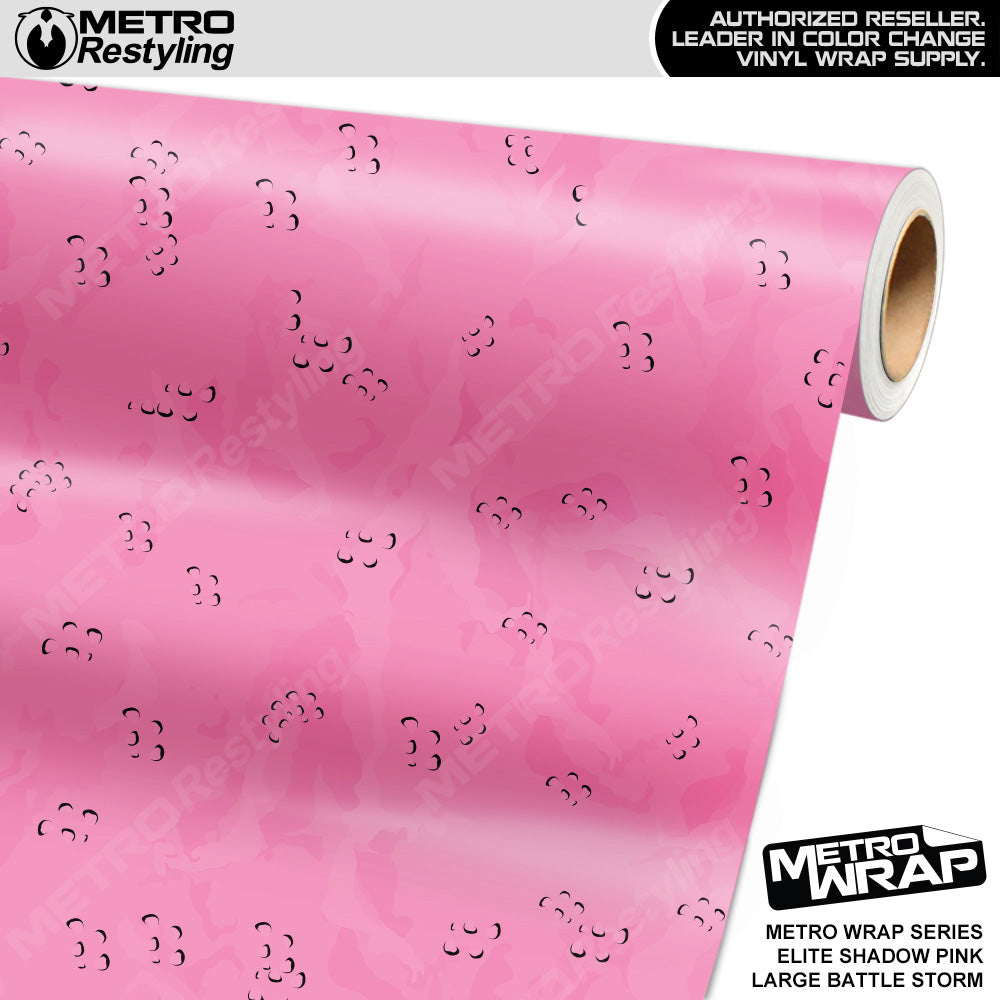 Metro Wrap Large Battle Storm Elite Shadow Pink Camouflage Vinyl Film