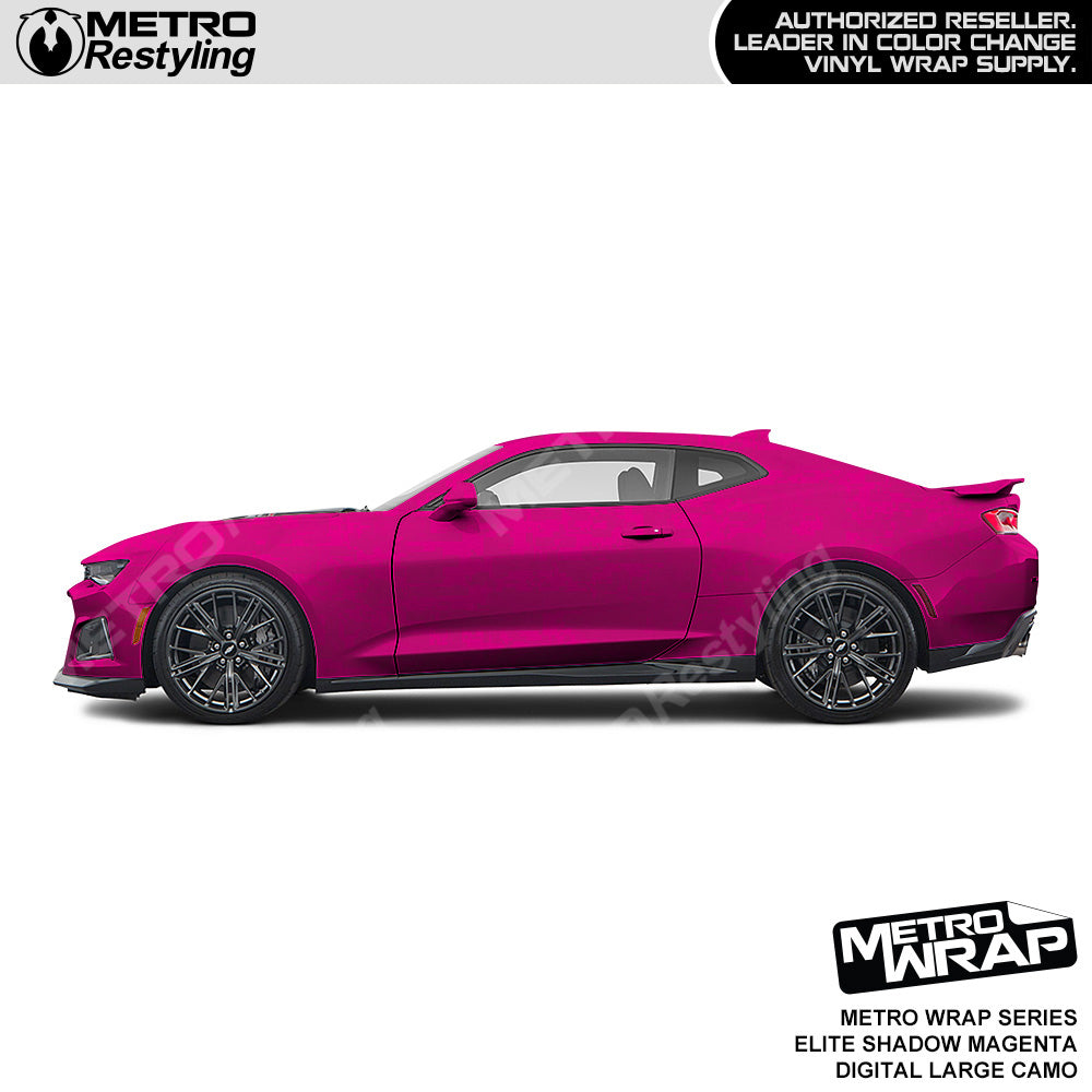 Metro Wrap Large Digital Elite Shadow Magenta Camouflage Vinyl Film