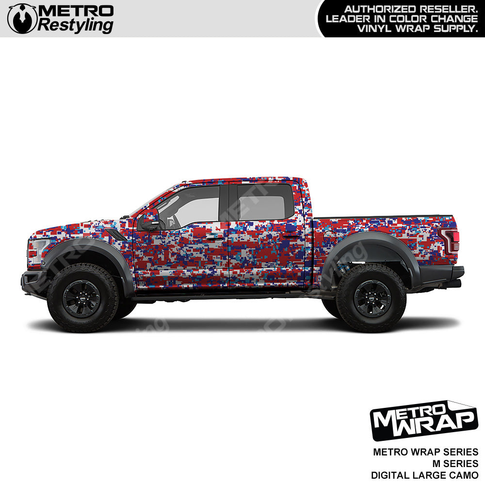 Metro Wrap Large Digital M Series Camouflage Vinyl Film