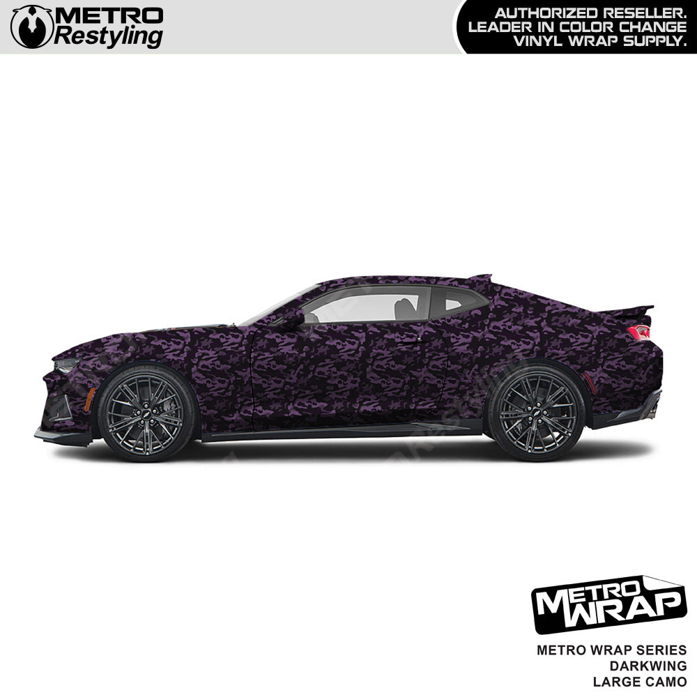 Metro Wrap Large Classic Darkwing Camouflage Vinyl Film