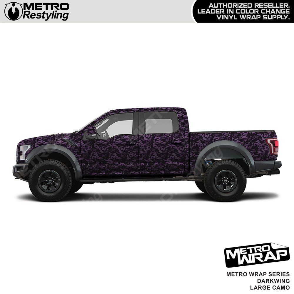 Metro Wrap Large Classic Darkwing Camouflage Vinyl Film