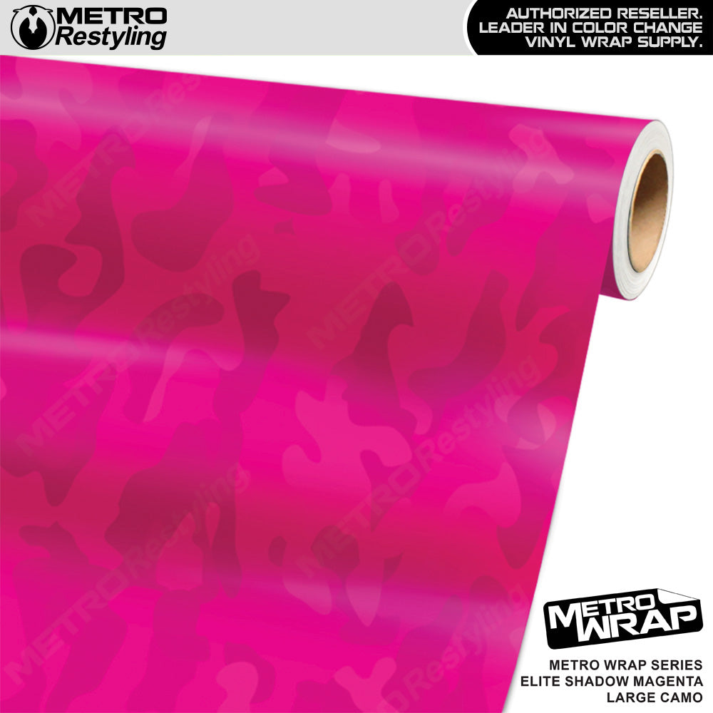 Metro Wrap Large Classic Elite Shadow Magenta Camouflage Vinyl Film