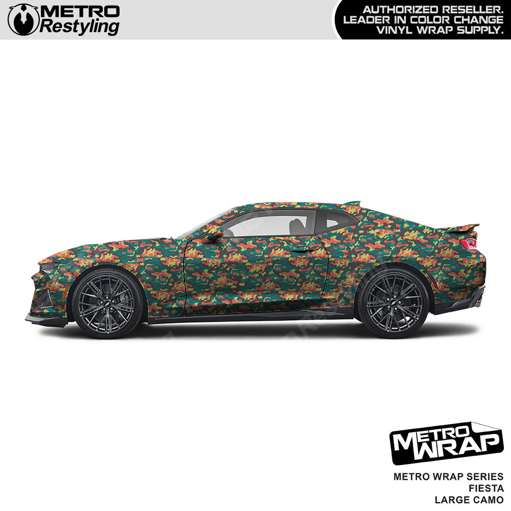 Metro Wrap Large Classic Fiesta Camouflage Vinyl Film