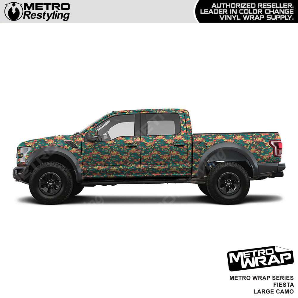 Metro Wrap Large Classic Fiesta Camouflage Vinyl Film