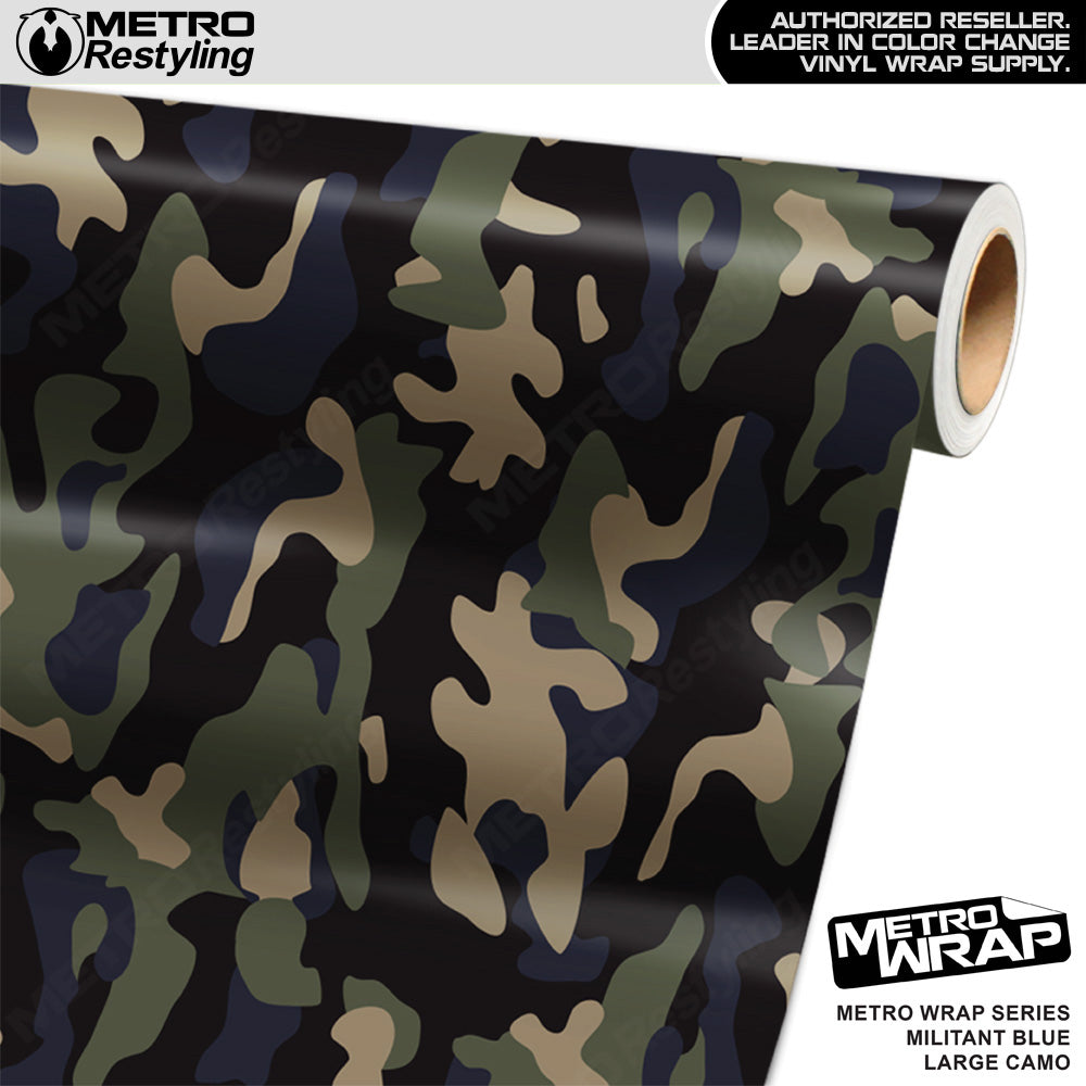 Large Classic Militant Blue - Metro Wrap 