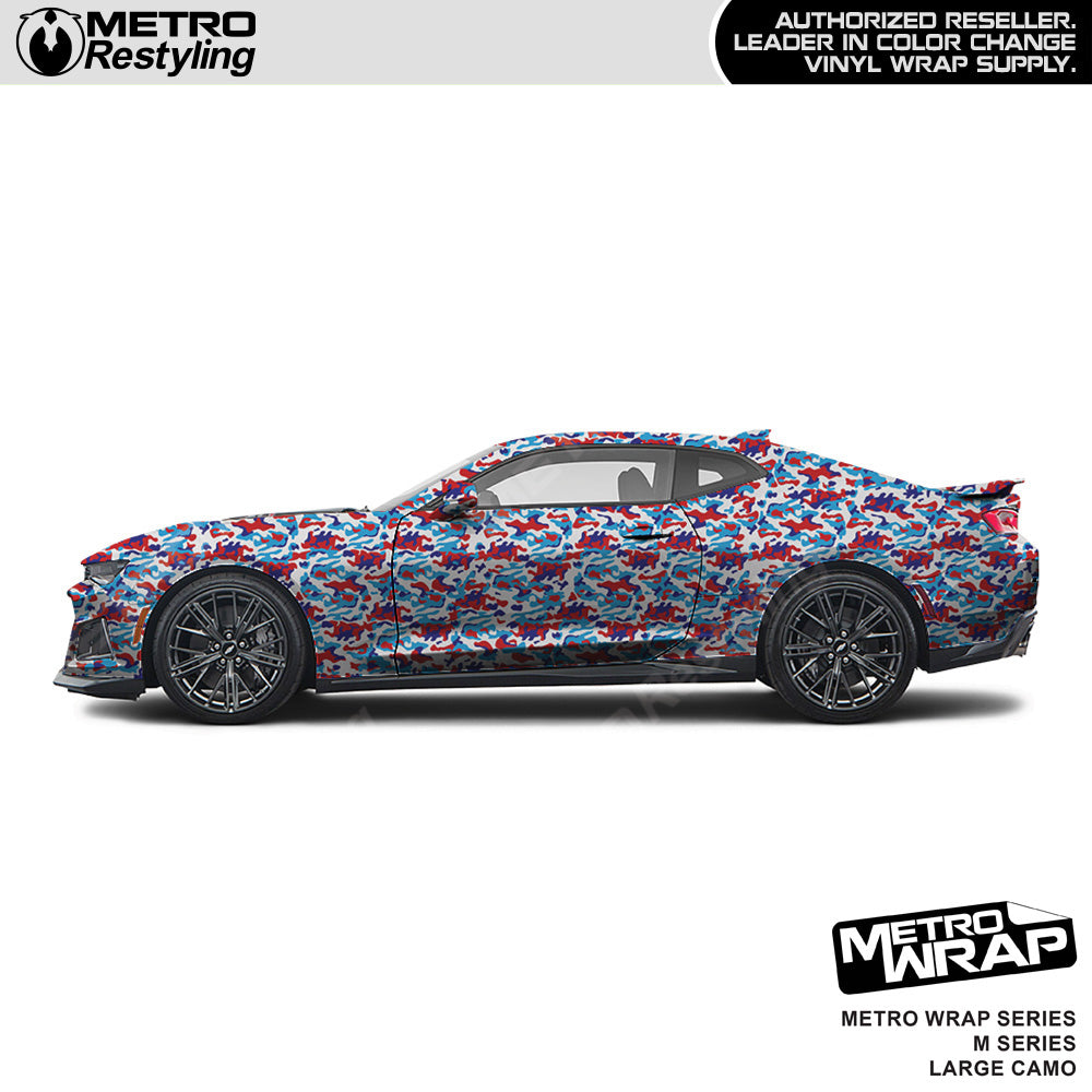 Metro Wrap Large Classic M Series Camouflage Vinyl Film