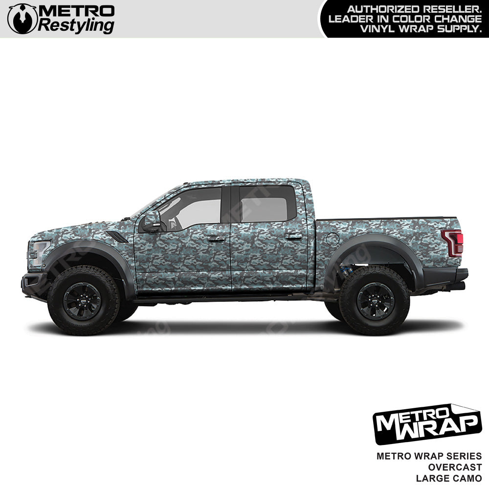 Metro Wrap Large Classic Overcast Camouflage Vinyl Film