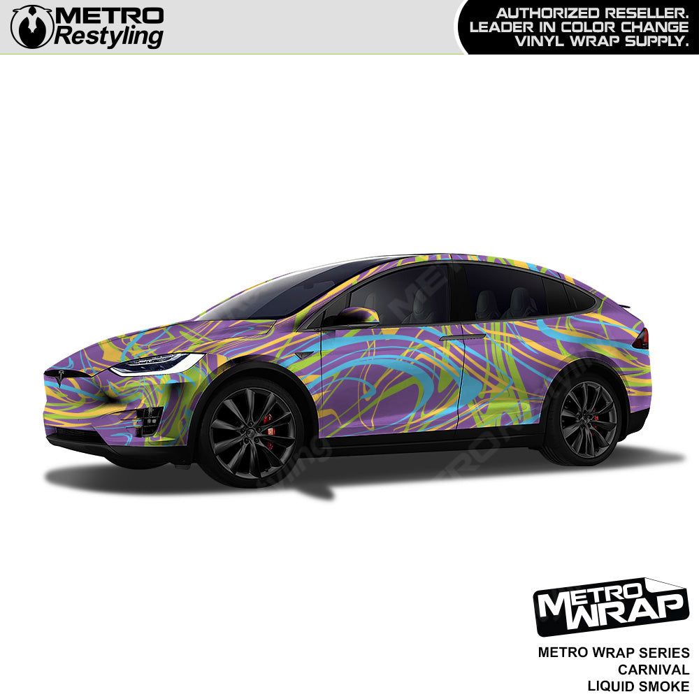 Metro Wrap Liquid Smoke Carnival Vinyl Film