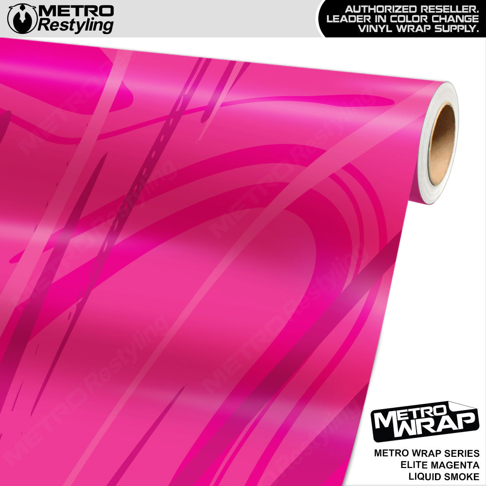 Metro Wrap Liquid Smoke Elite Magenta Vinyl Film