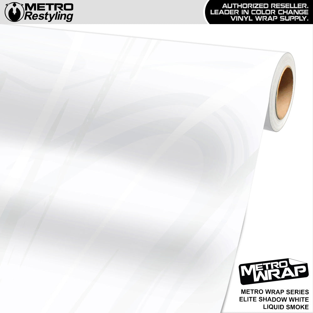 Metro Wrap Liquid Smoke Elite Shadow White Vinyl Film