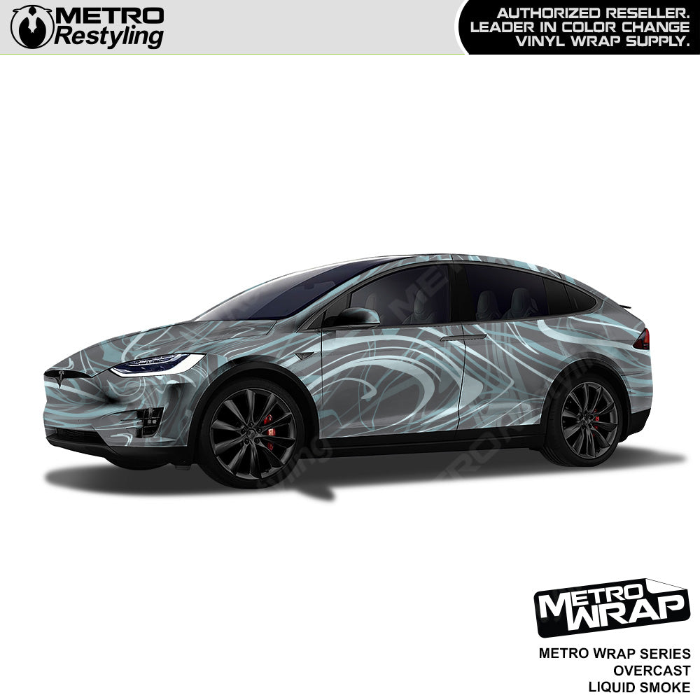 Metro Wrap Liquid Smoke Overcast Vinyl Film