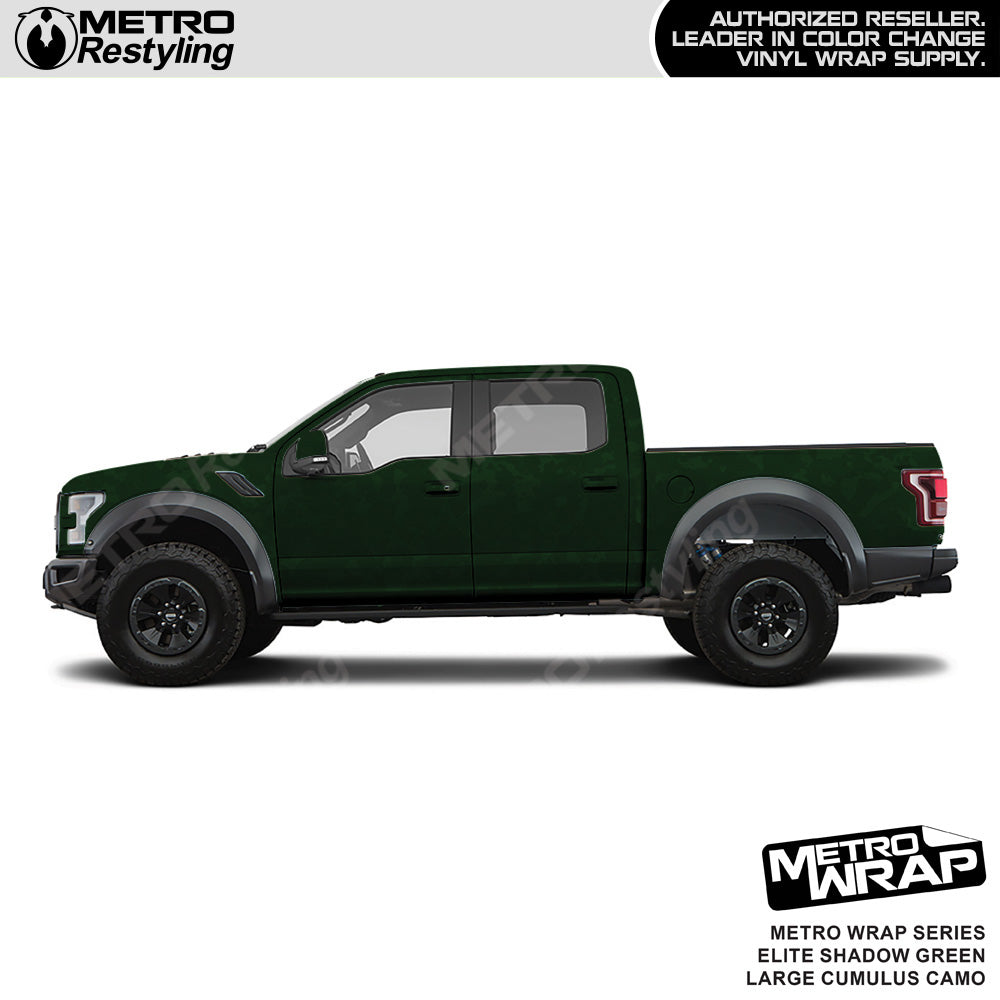 Metro Wrap Large Cumulus Elite Shadow Green Camouflage Vinyl Film