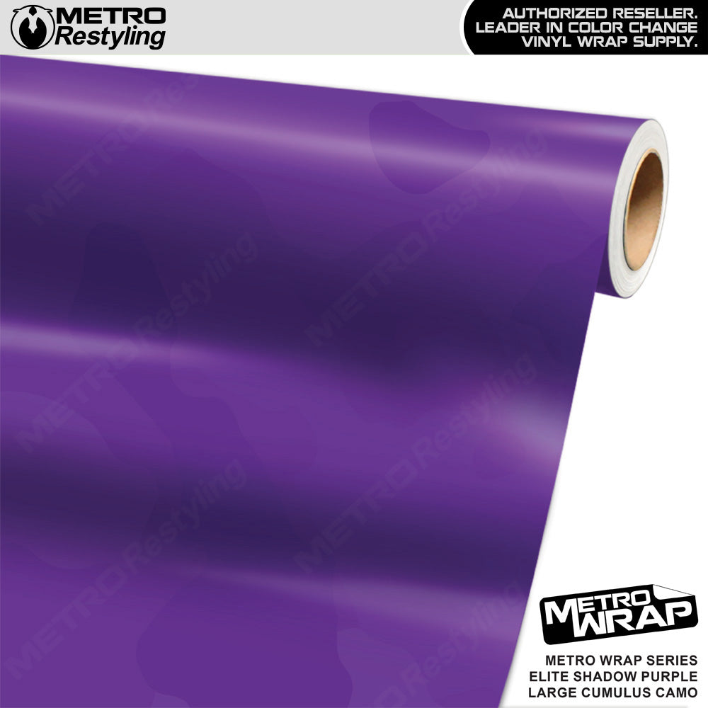 Metro Wrap Large Cumulus Elite Shadow Purple Camouflage Vinyl Film