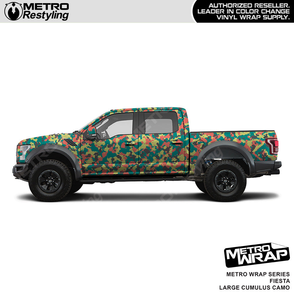 Metro Wrap Large Cumulus Fiesta Camouflage Vinyl Film