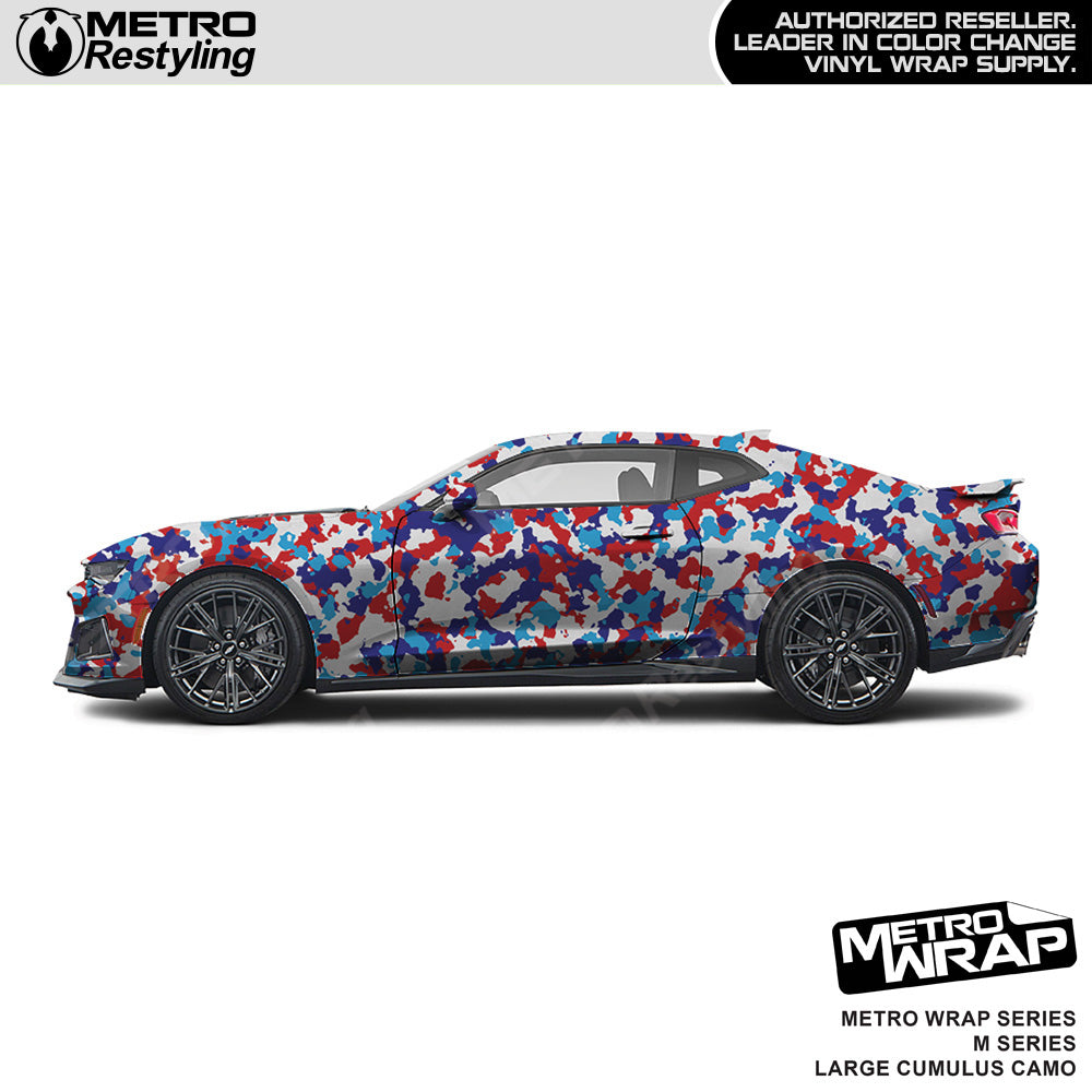 Metro Wrap Large Cumulus M Series Camouflage Vinyl Film